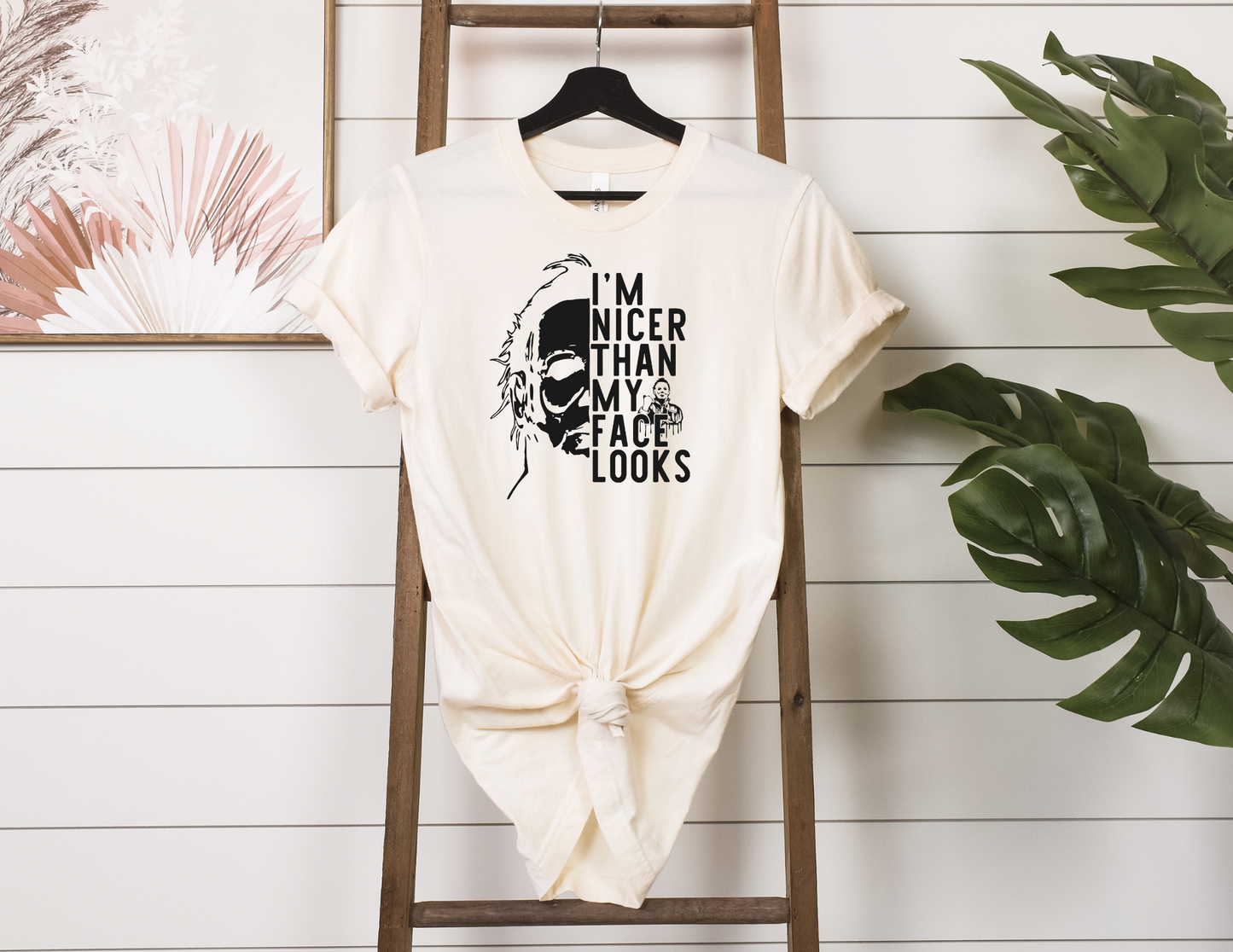 I’m Nicer Than My Face Looks Shirt