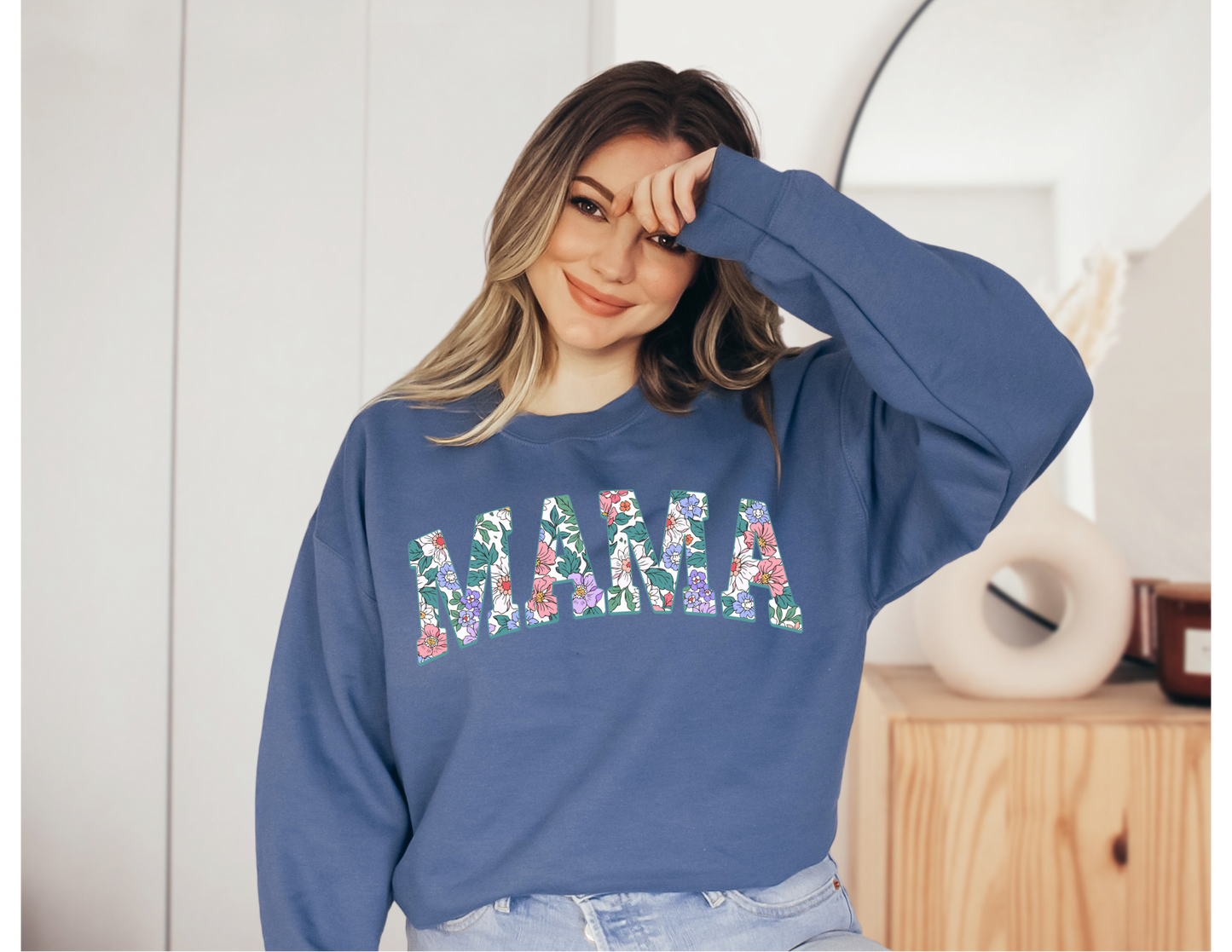 Floral Mama Sweatshirt
