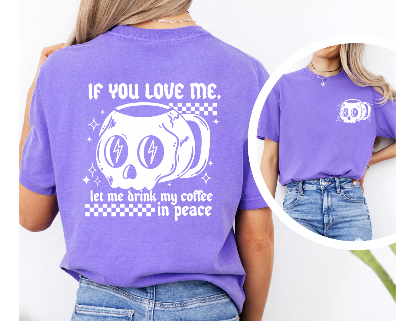 Drink Coffee in Peace Shirt