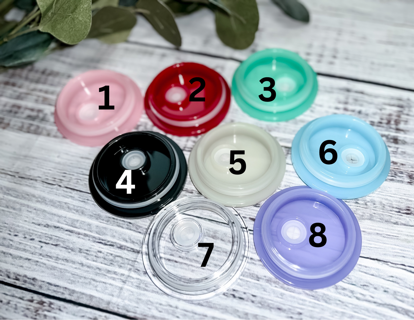 Acrylic Tumbler Lids