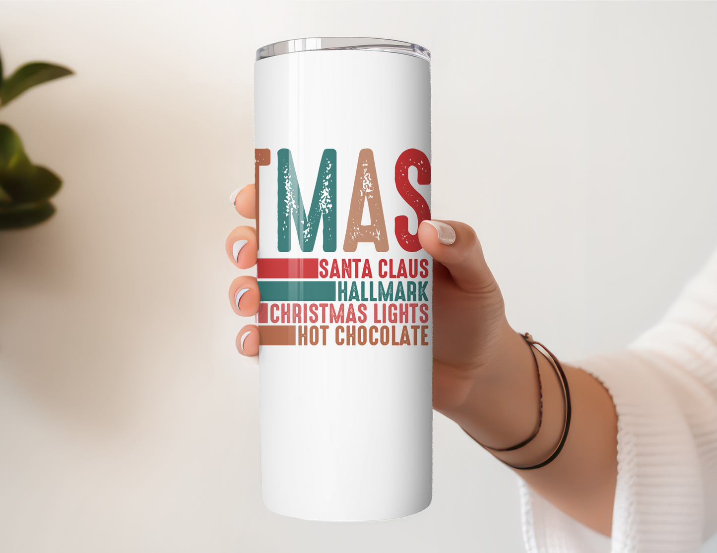 Christmas Stainless Steel Tumbler