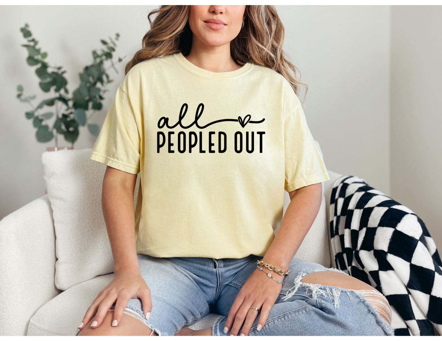 All Peopled Out Shirt