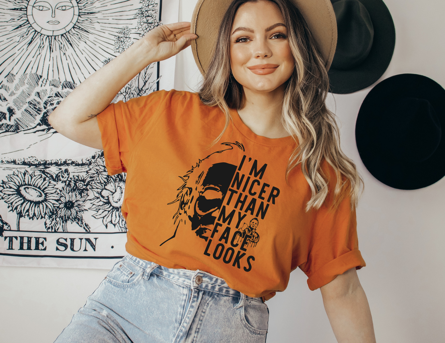 I’m Nicer Than My Face Looks Shirt