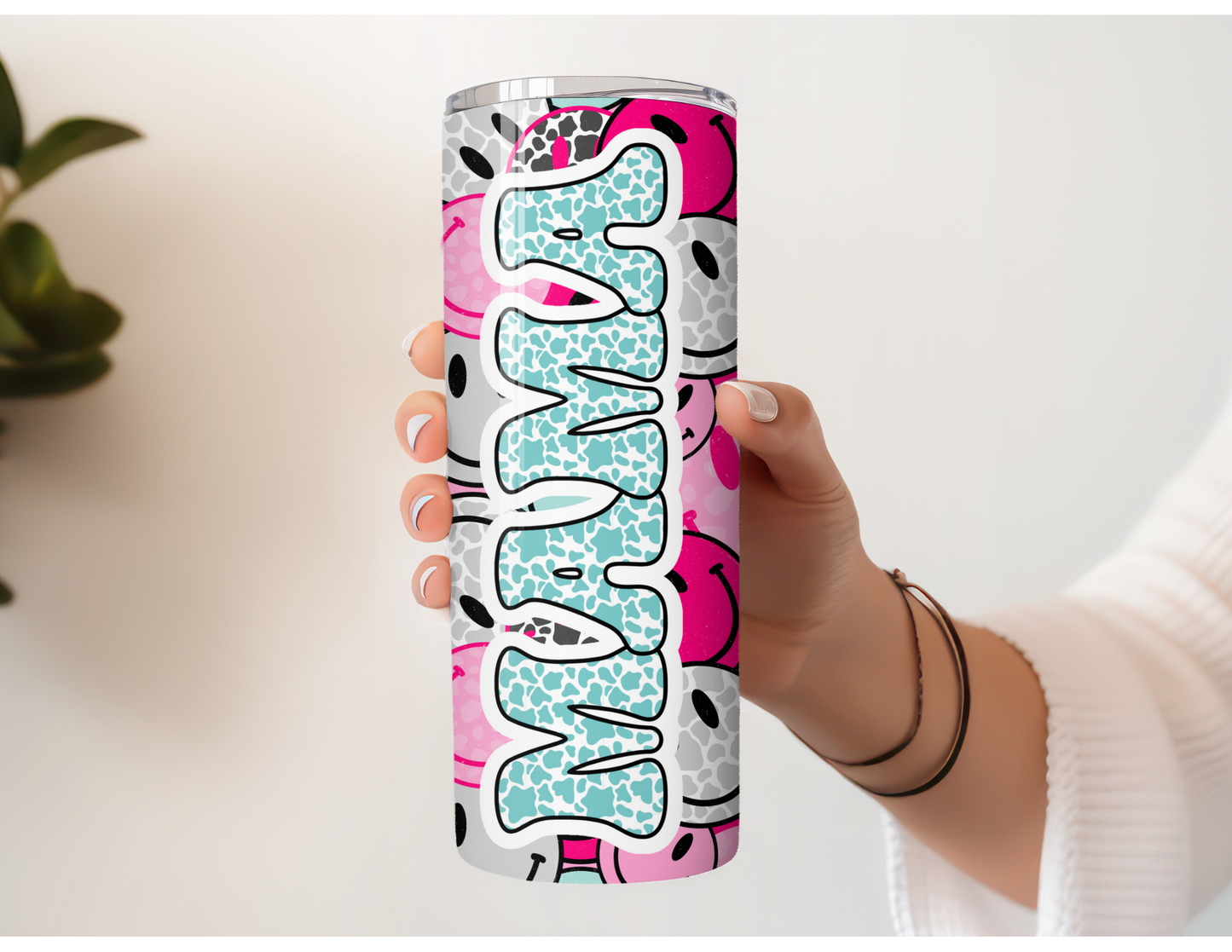 Mama Smiley Stainless Steel Tumbler