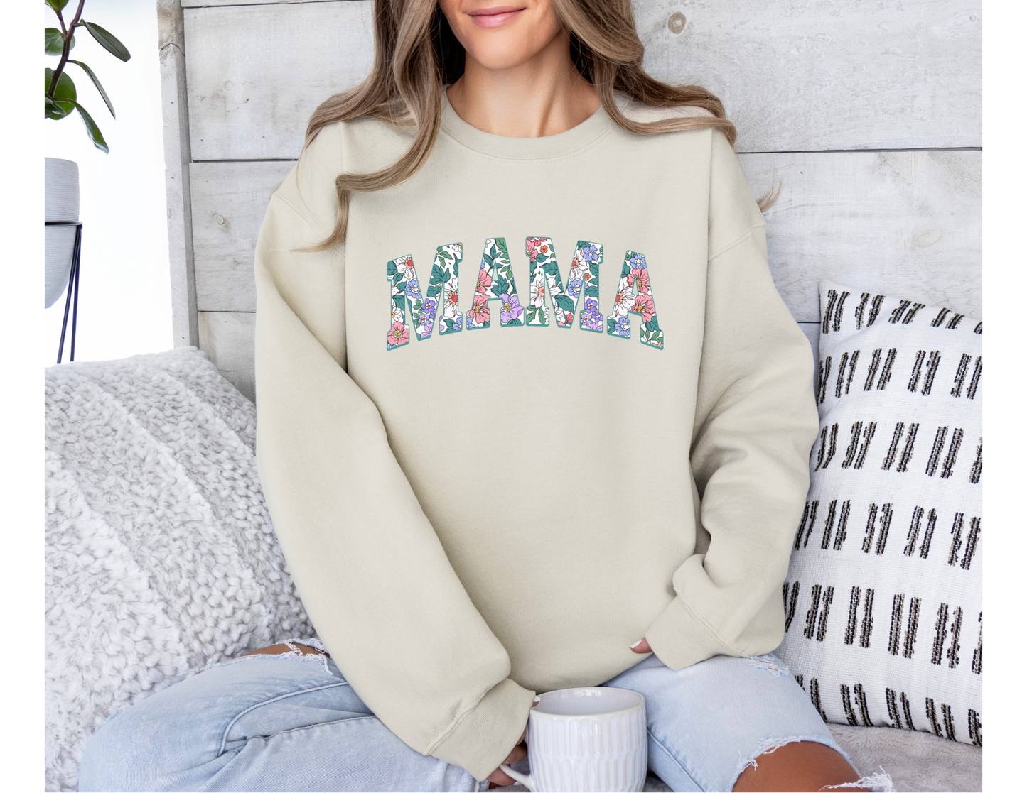 Floral Mama Sweatshirt