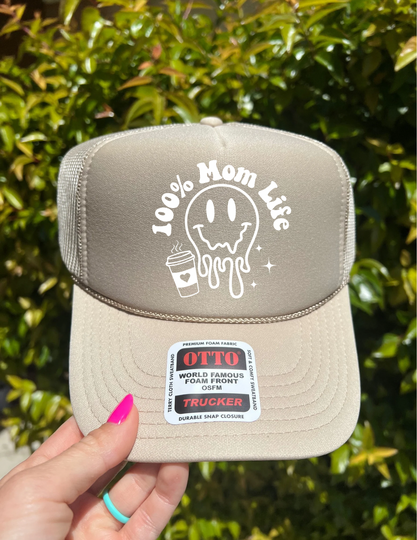 100% Mom Life Trucker Hat