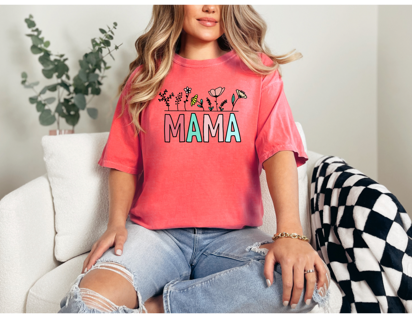 Mama Flowers Shirt