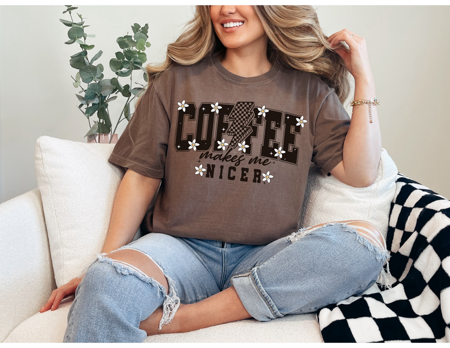 Coffee Makes Me Nicer Shirt