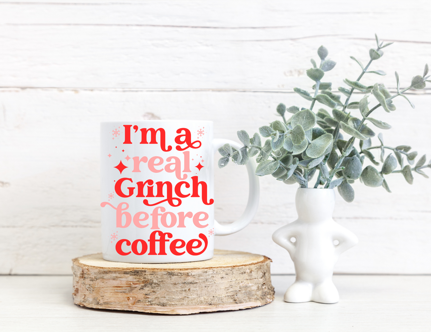 I’m a Real G Before Coffee 15oz Coffee Cup