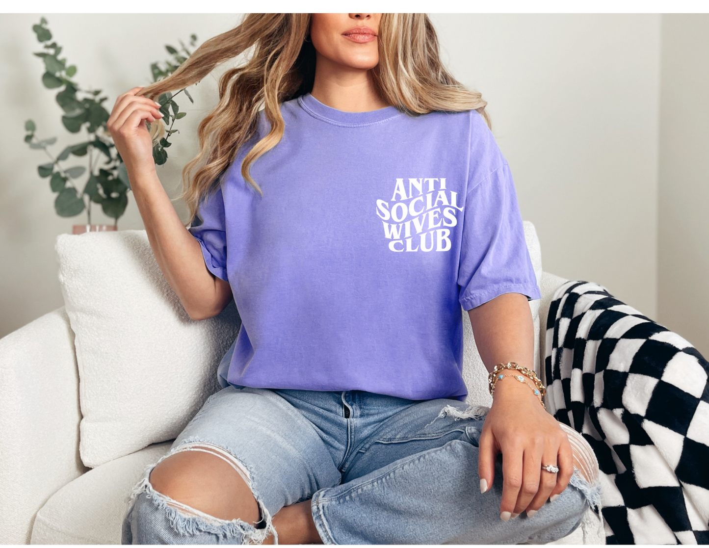 Anti Social Wives Club Shirt