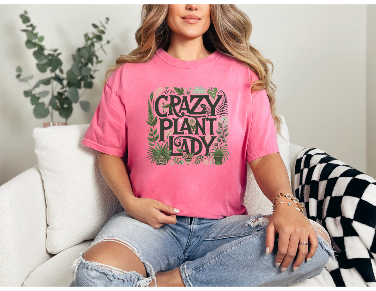 Crazy Plant Lady Shirt