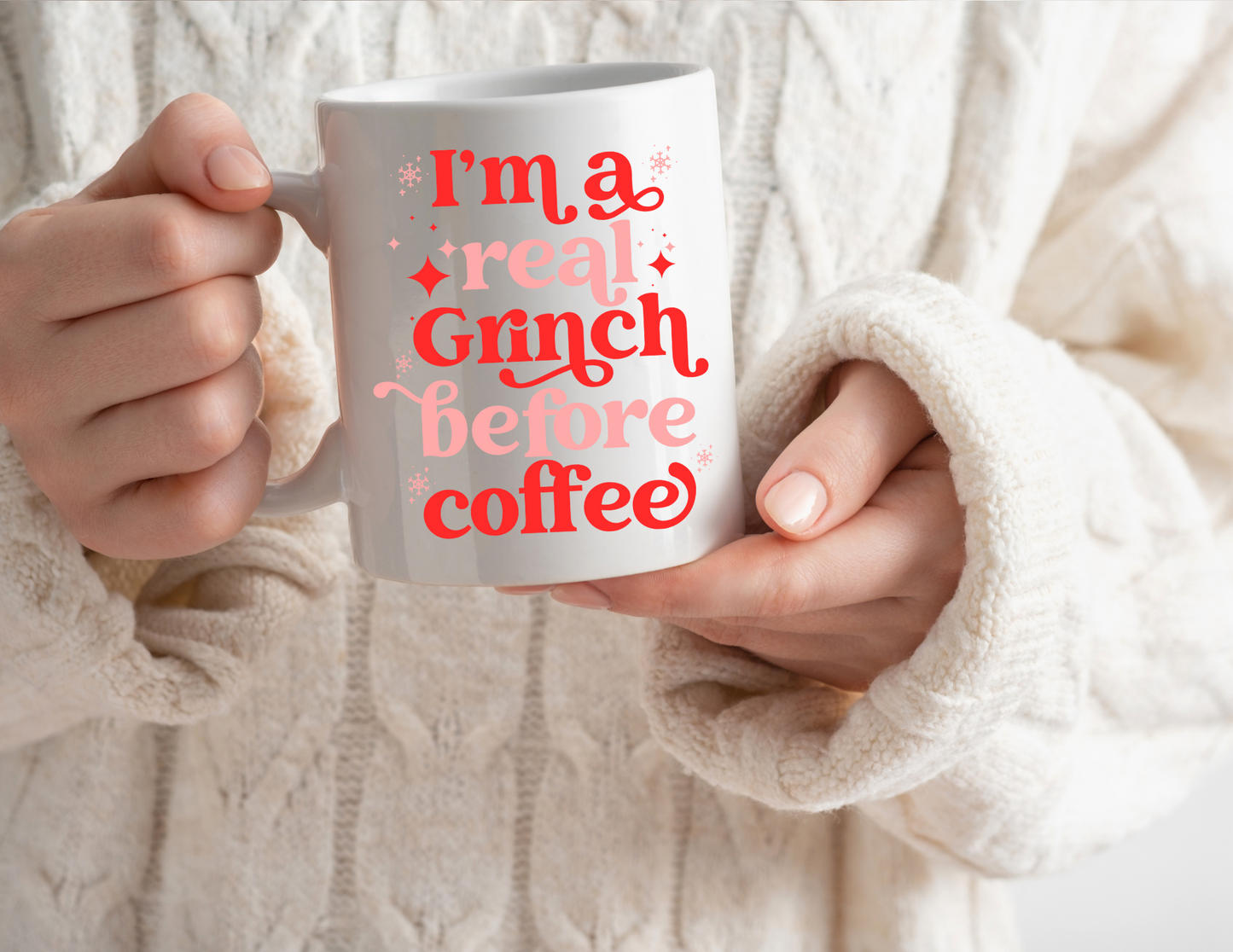 I’m a Real G Before Coffee 15oz Coffee Cup
