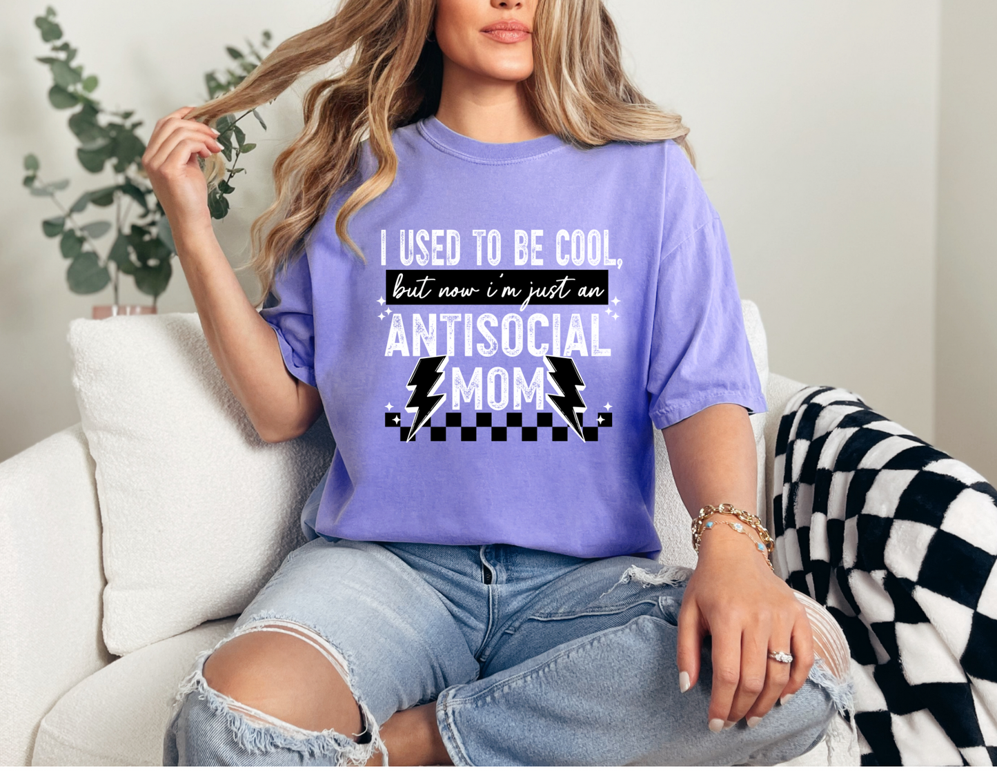 I Used To Be Cool, Now I’m An Antisocial Mom Shirt