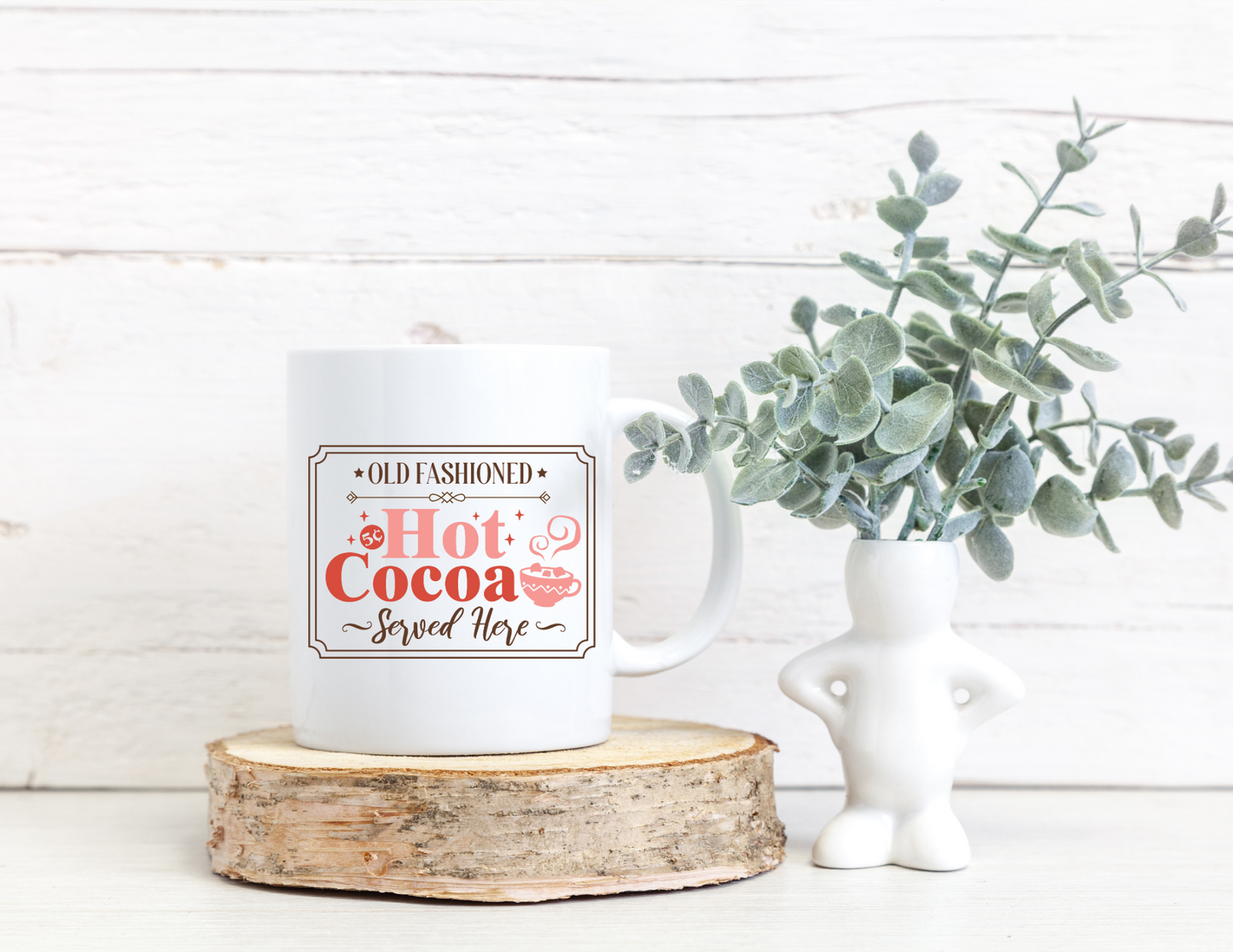 Hot Cocoa 15oz Coffee Cup