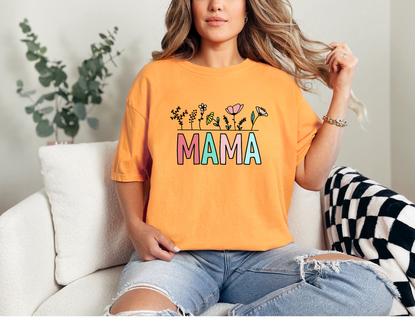 Mama Flowers Shirt
