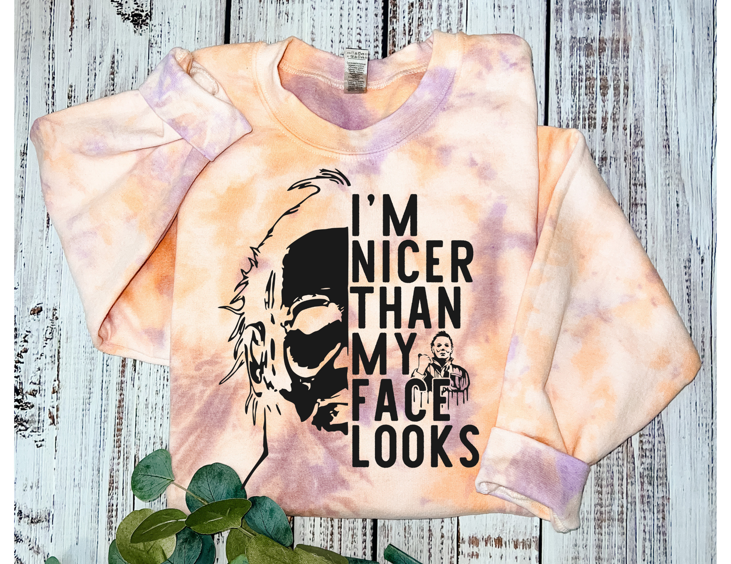 I’m Nicer Than my Face Looks Sweatshirt