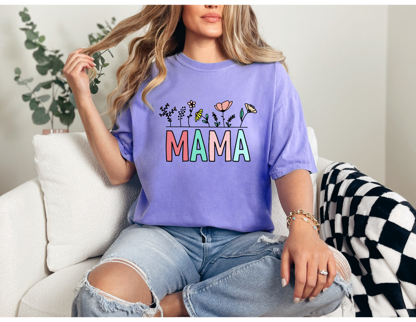 Mama Flowers Shirt