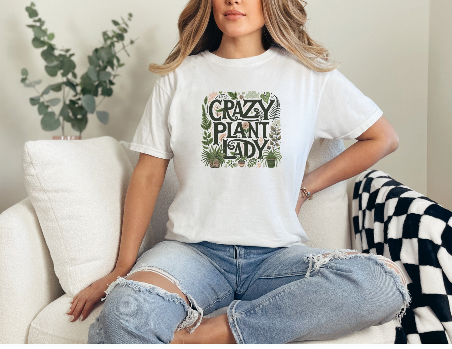 Crazy Plant Lady Shirt