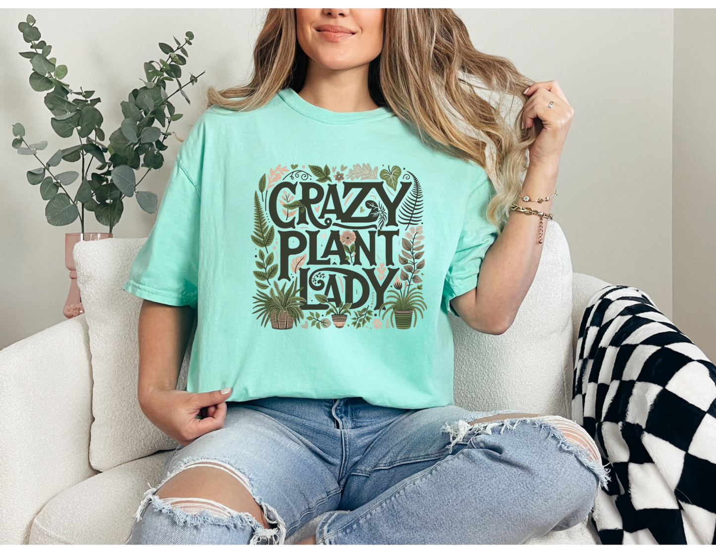 Crazy Plant Lady Shirt