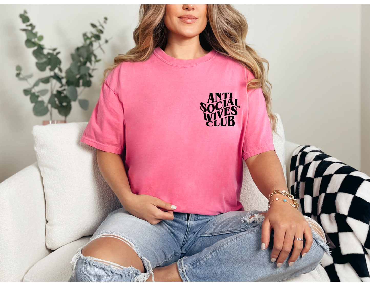 Anti Social Wives Club Shirt