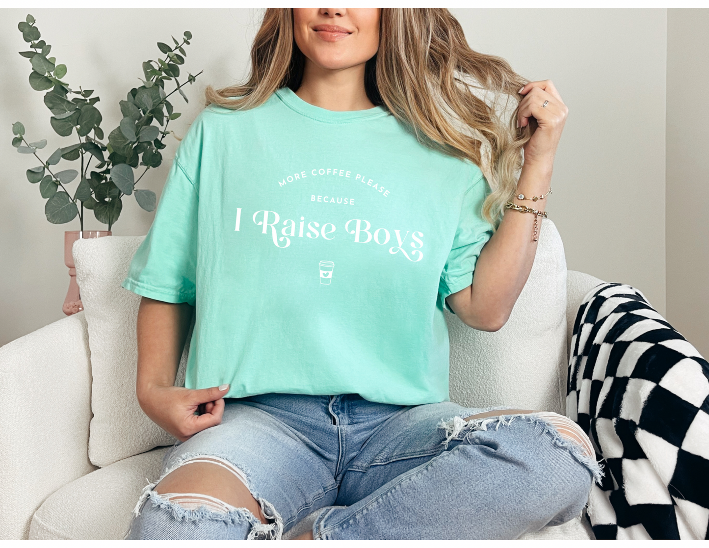Coffee Boy Mom Shirt