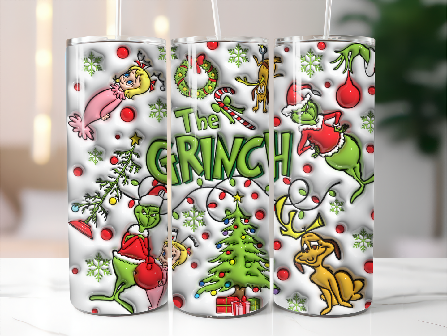 Gmas Puff Stainless Steel Tumbler