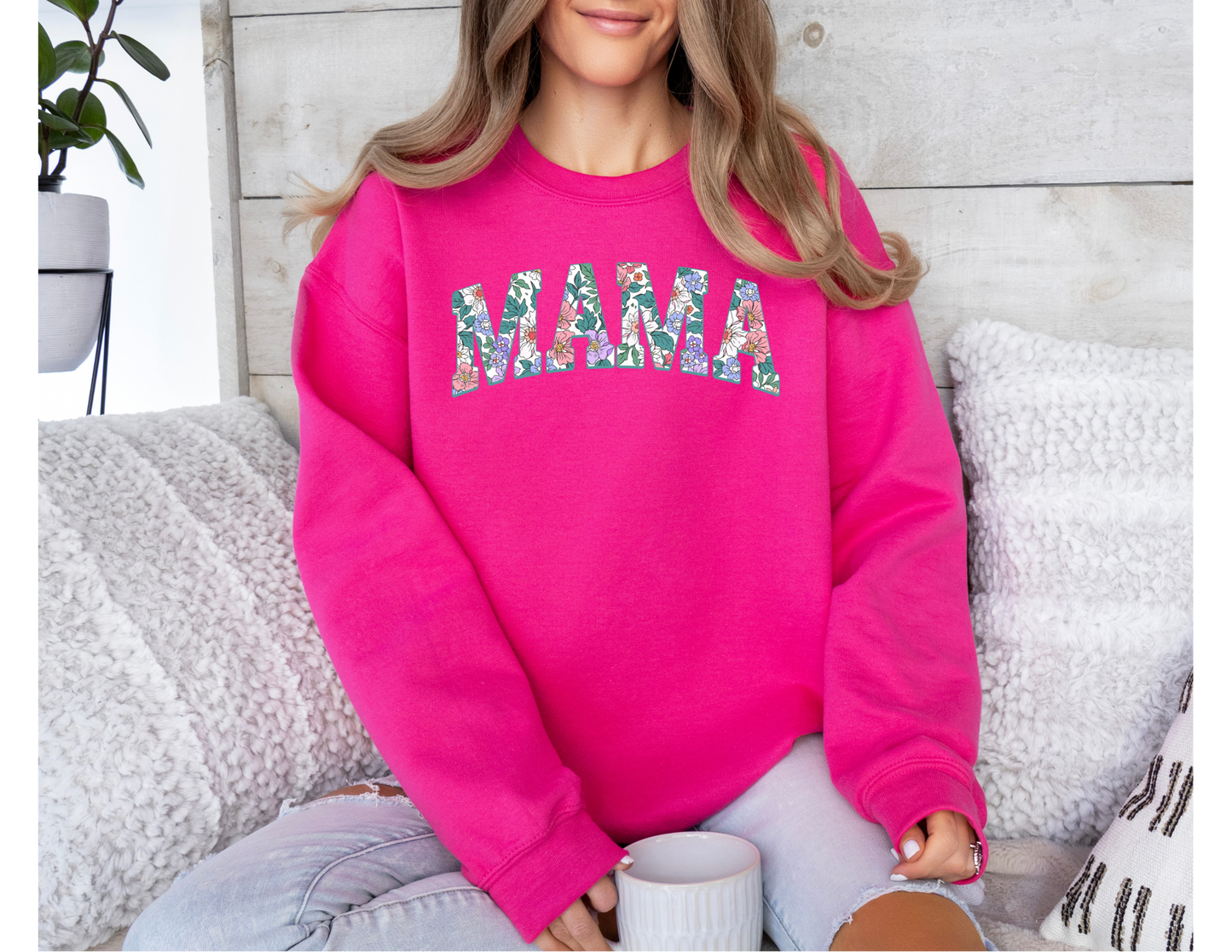 Floral Mama Sweatshirt