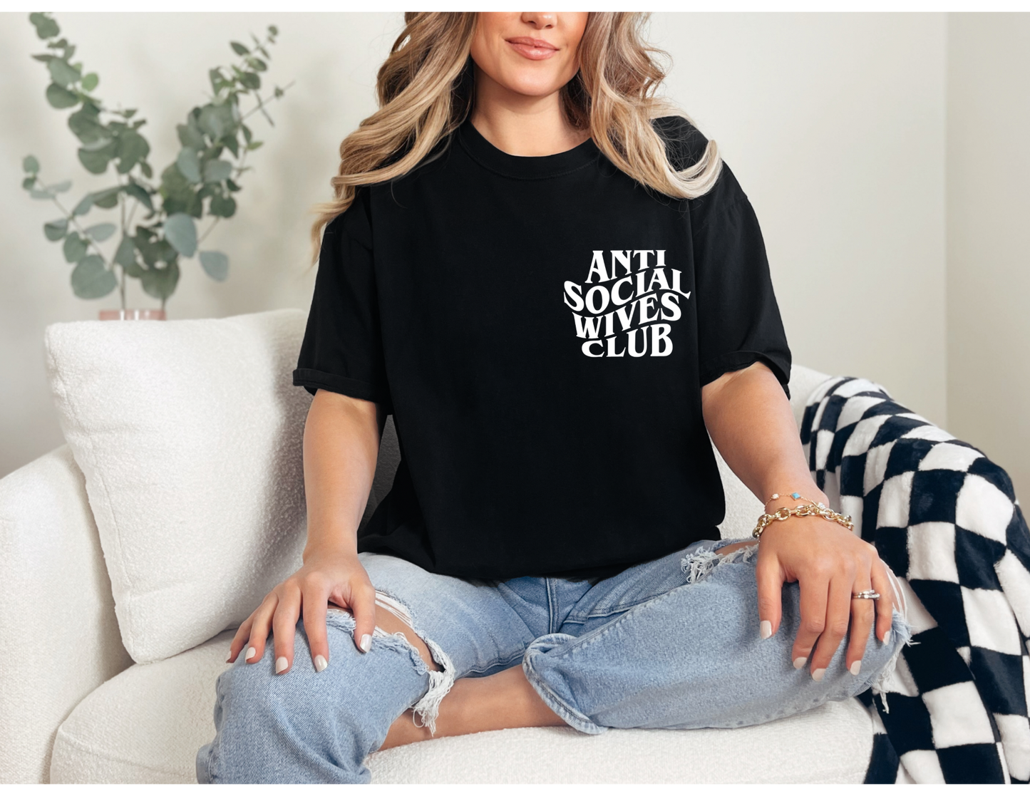 Anti Social Wives Club Shirt