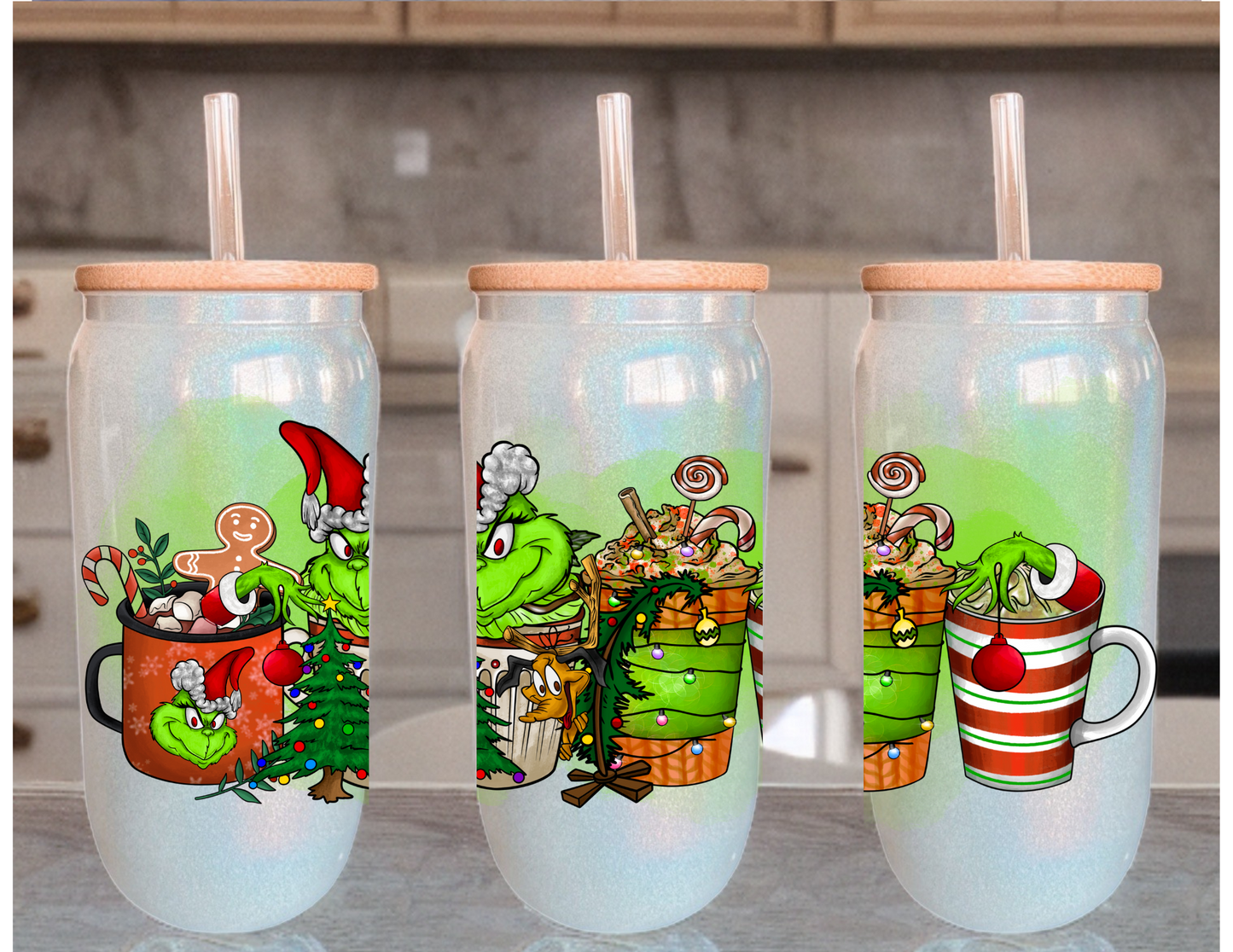 G Coffee Glass Tumbler