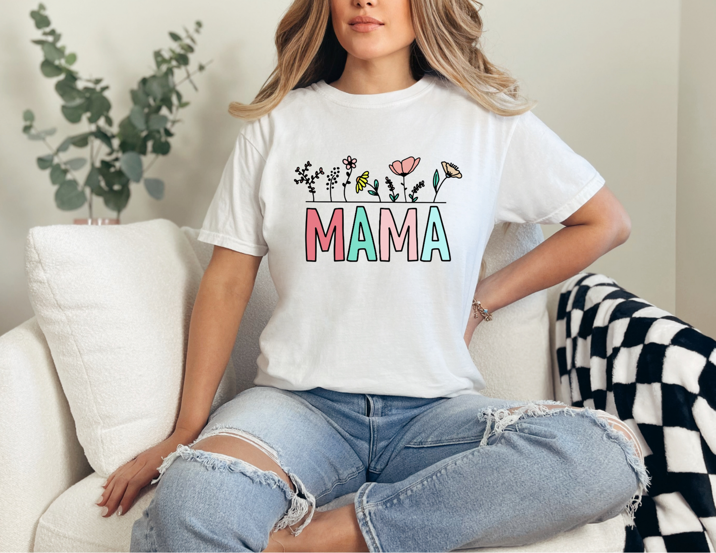 Mama Flowers Shirt