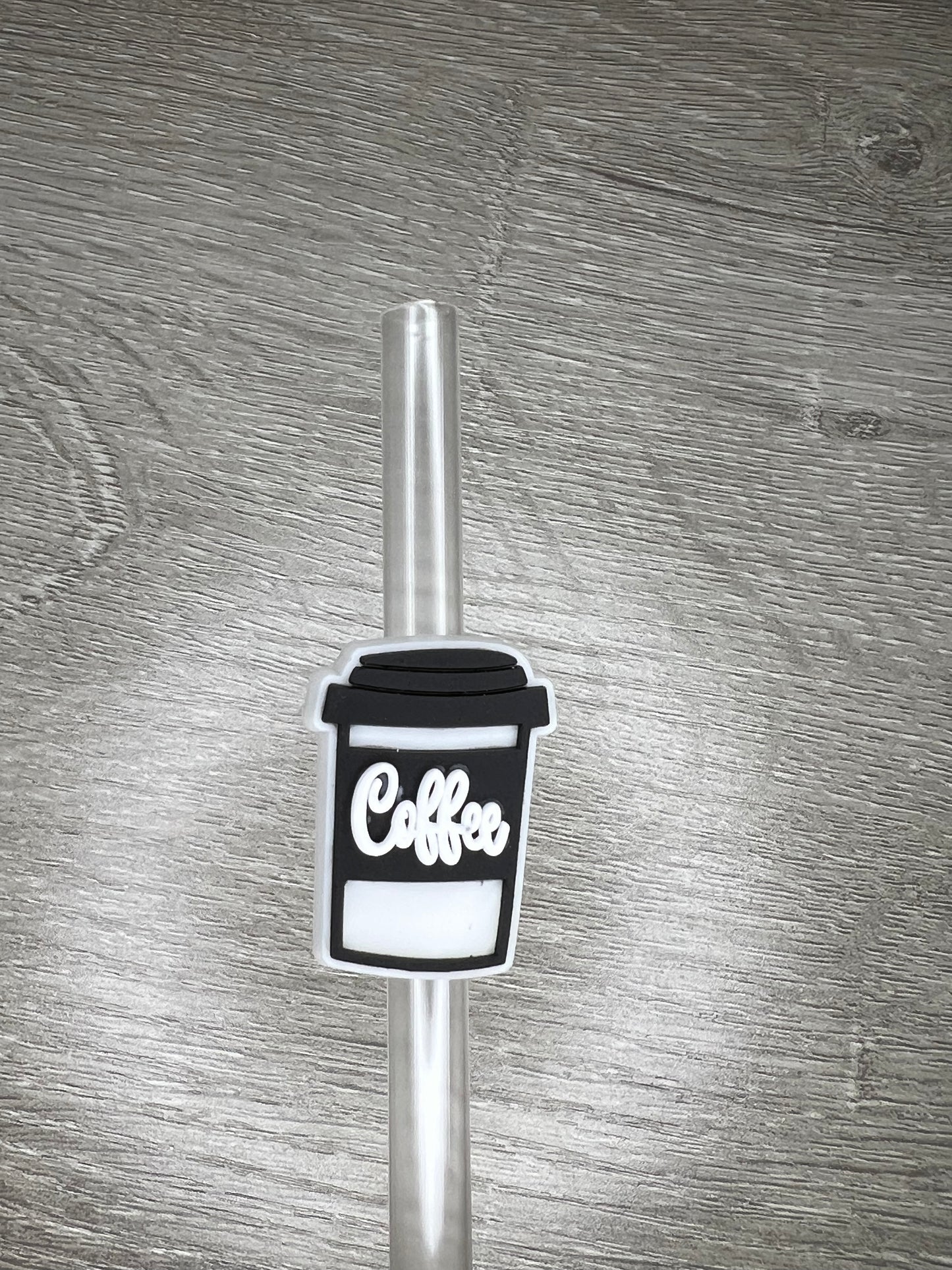 Coffee Cup Straw Charm