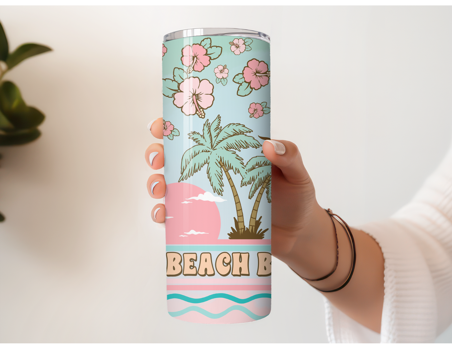 Beach Bum Stainless Steel Tumbler