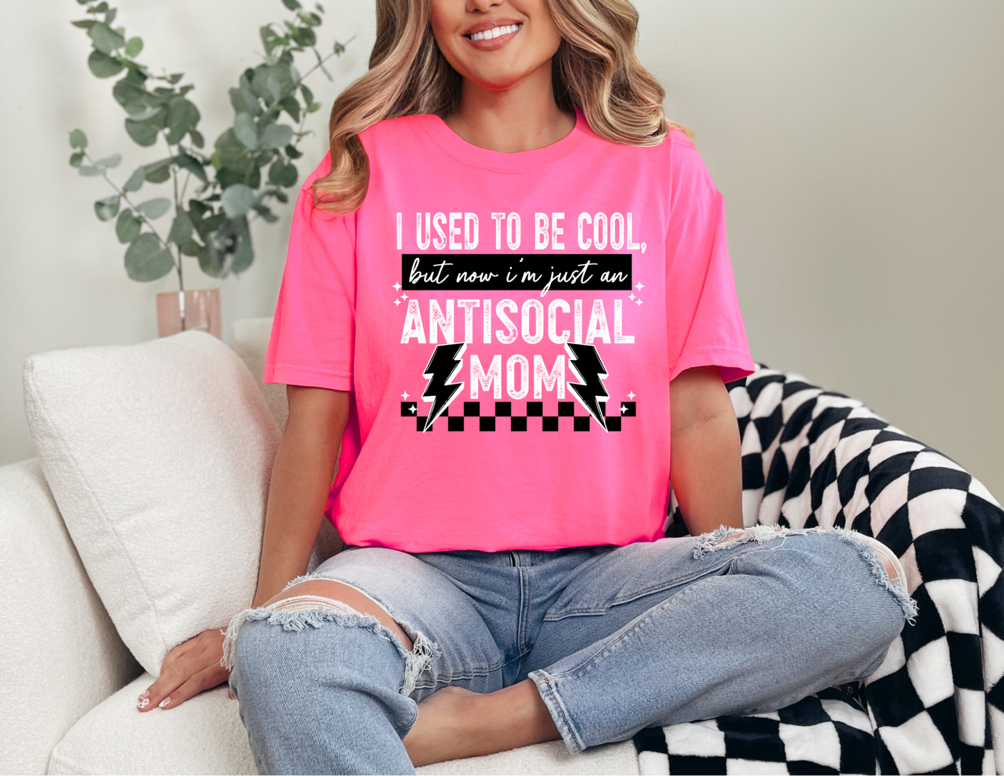 I Used To Be Cool, Now I’m An Antisocial Mom Shirt