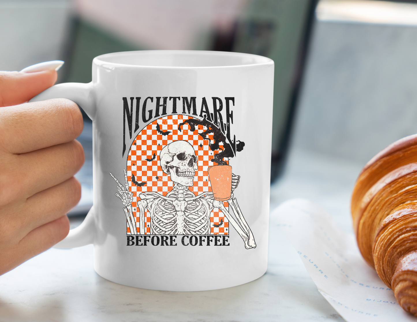 Nightmare Before Coffee 15oz Coffee Cup
