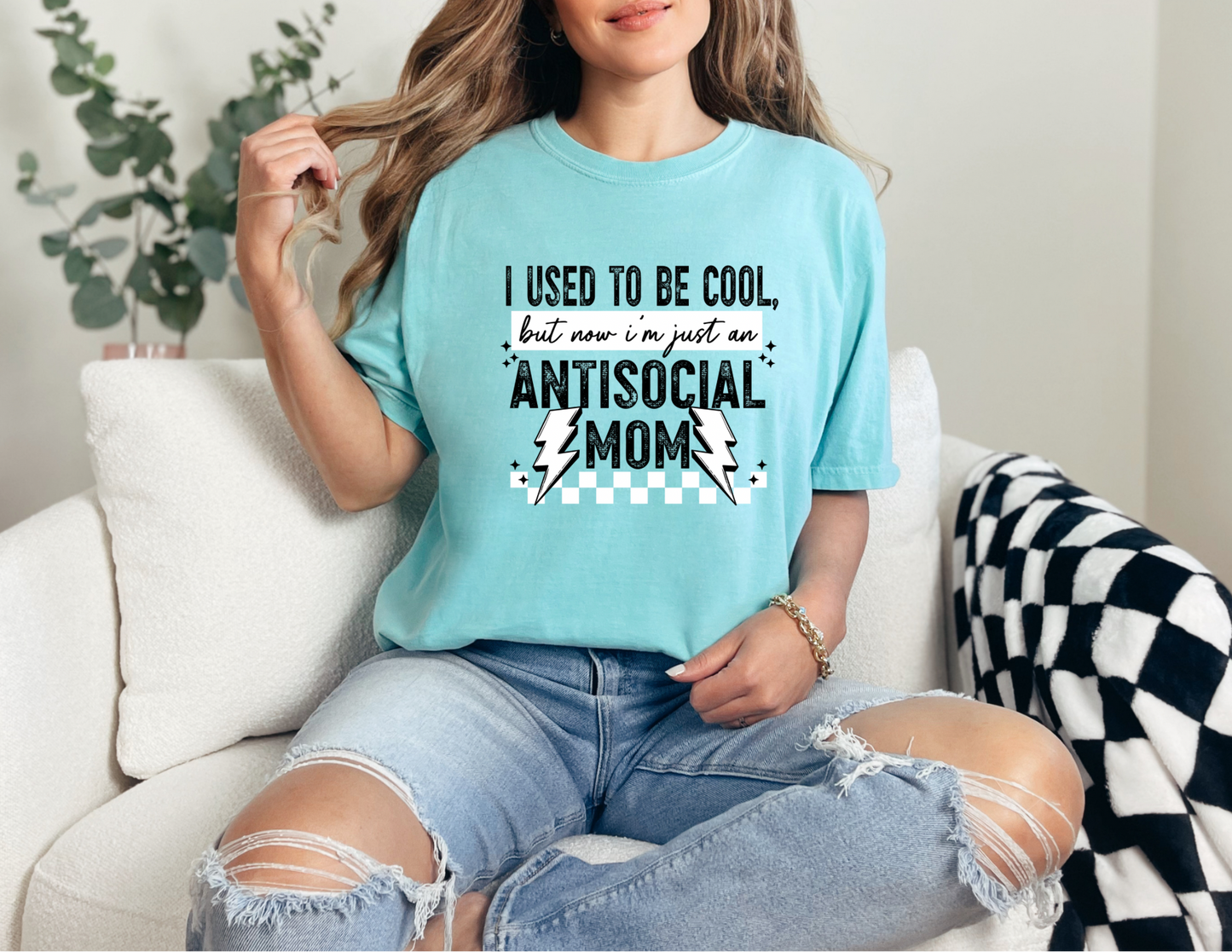 I Used To Be Cool, Now I’m An Antisocial Mom Shirt