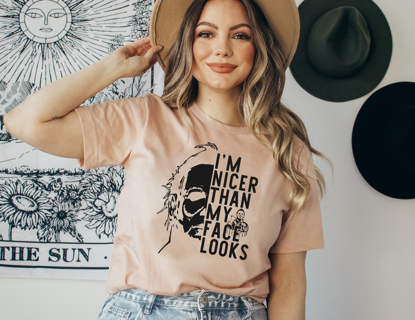 I’m Nicer Than My Face Looks Shirt
