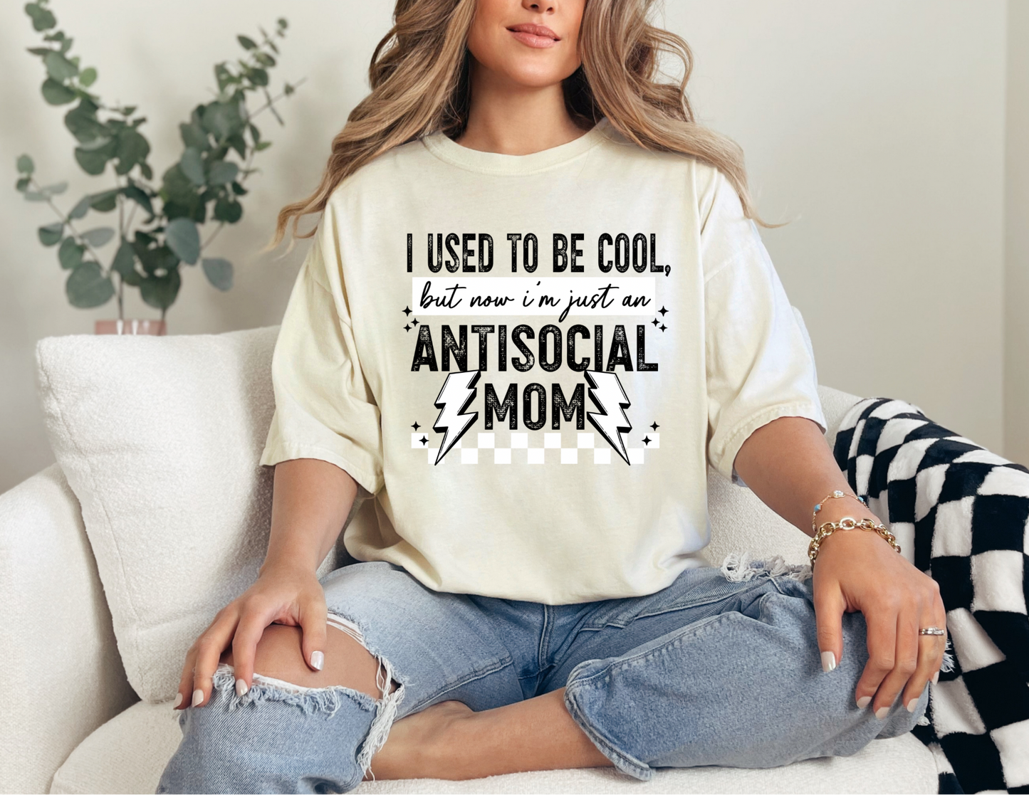 I Used To Be Cool, Now I’m An Antisocial Mom Shirt