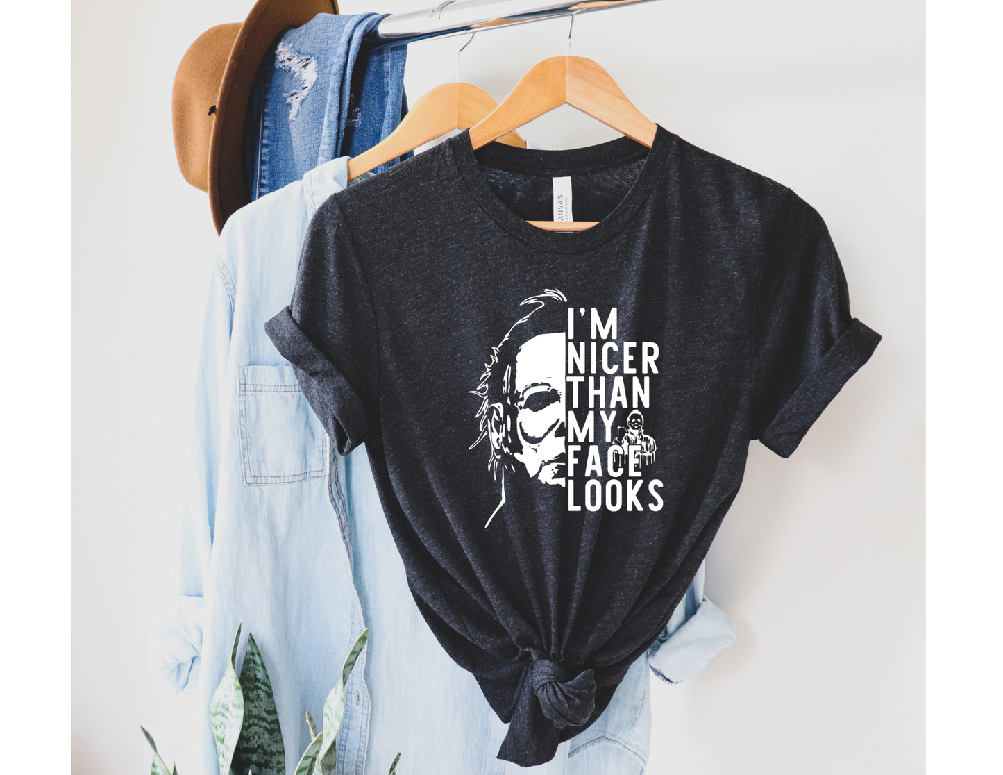 I’m Nicer Than My Face Looks Shirt