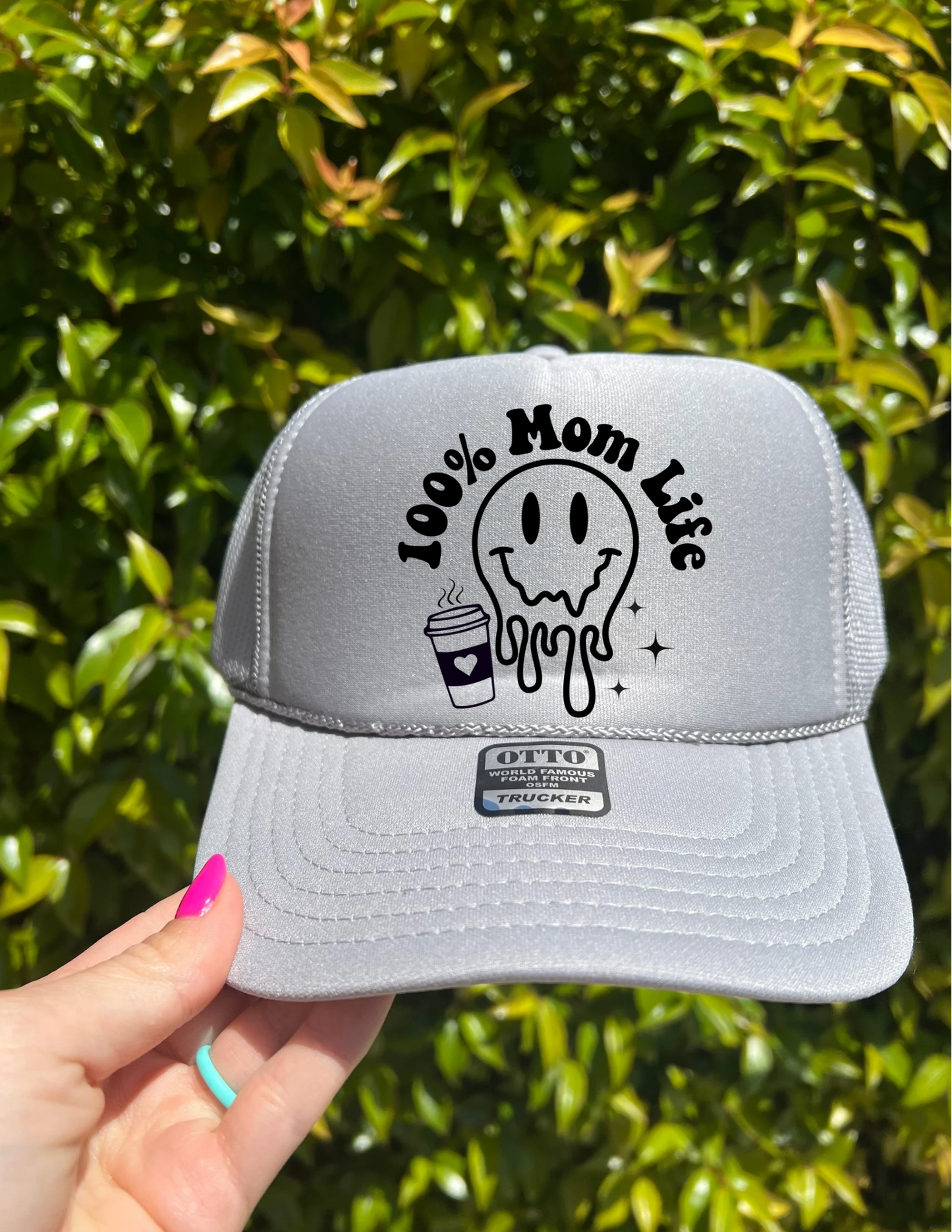 100% Mom Life Trucker Hat