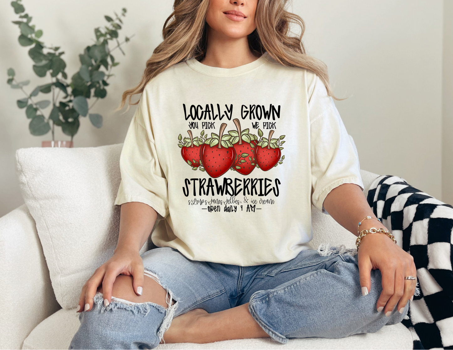 Locally Grown Strawberry Shirt