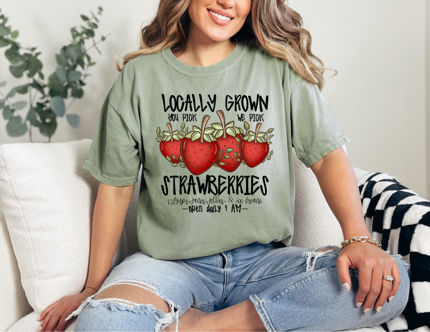 Locally Grown Strawberry Shirt