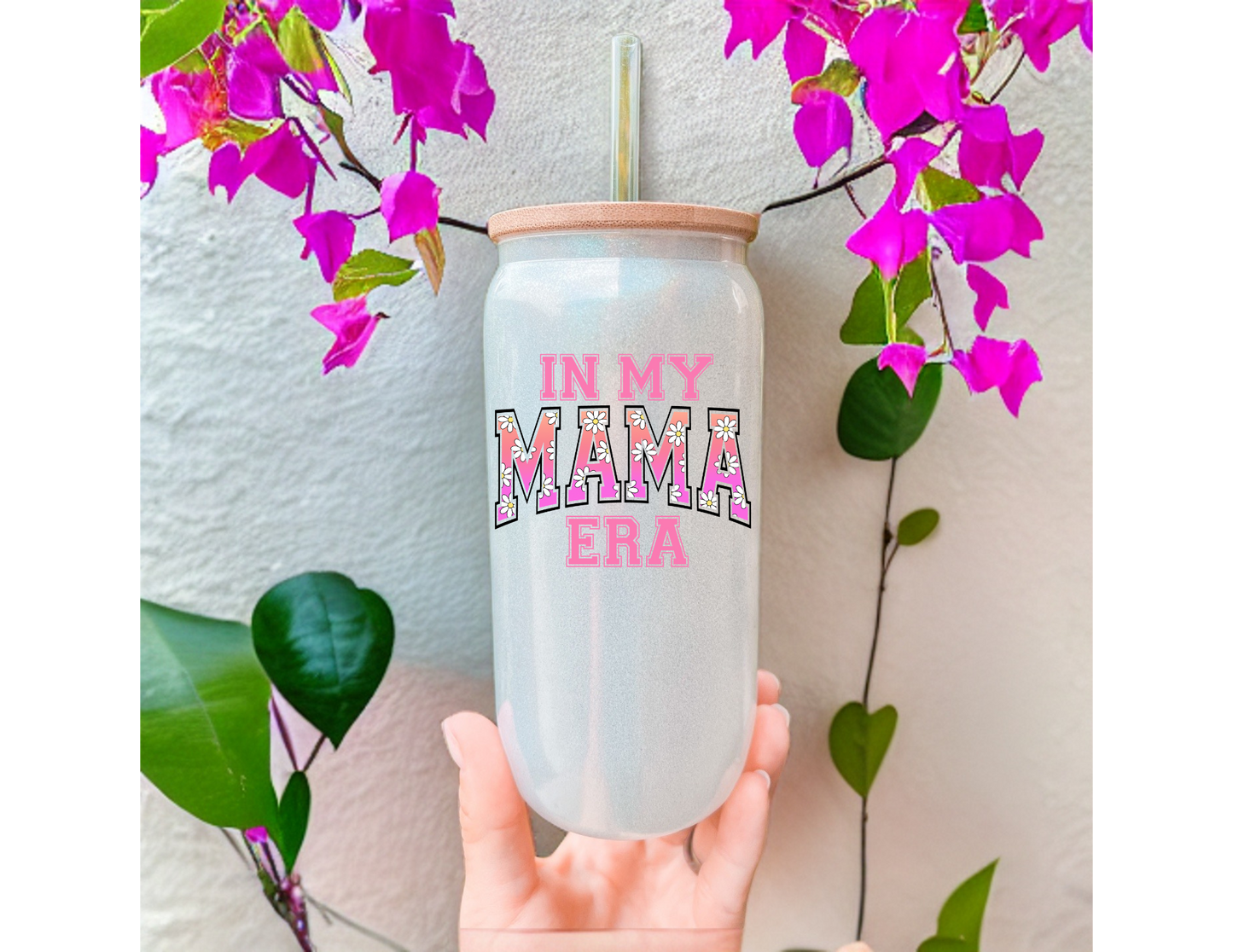 In My Mama Era Glass Tumbler