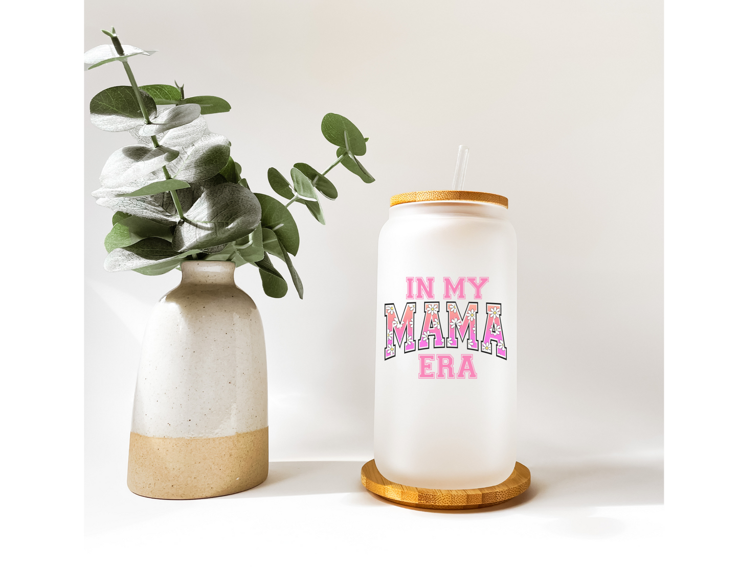 In My Mama Era Glass Tumbler