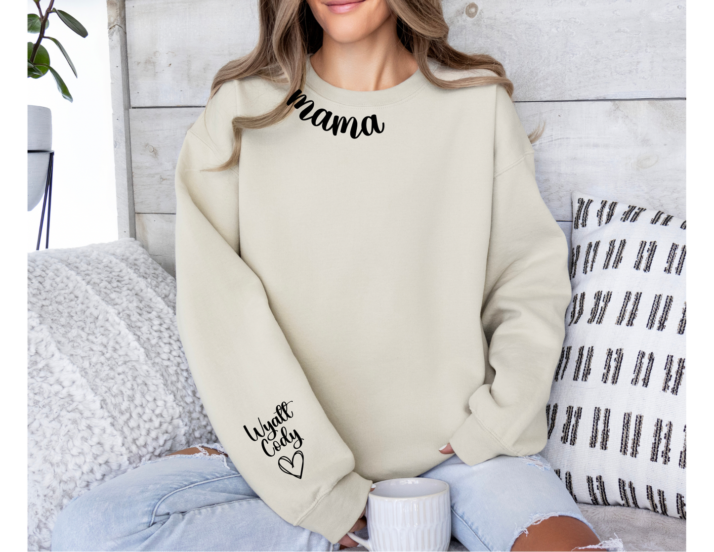 Custom Mama Sweatshirt