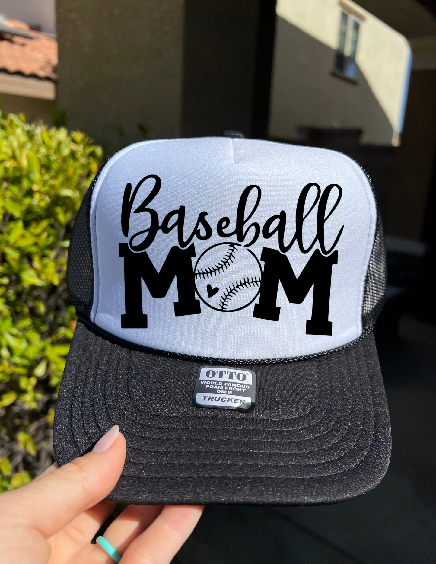 Baseball Mom Trucker Hat