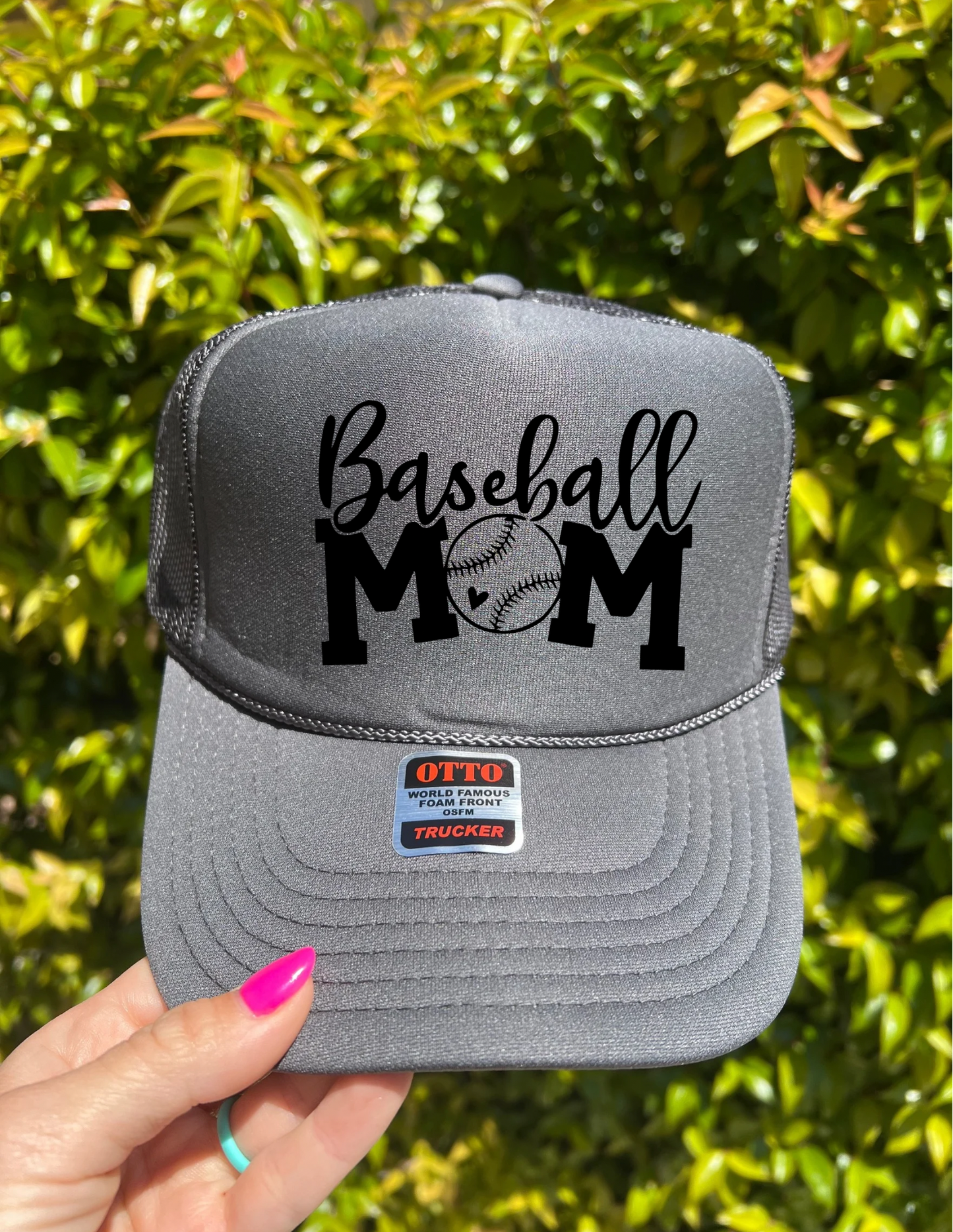 Baseball Mom Trucker Hat