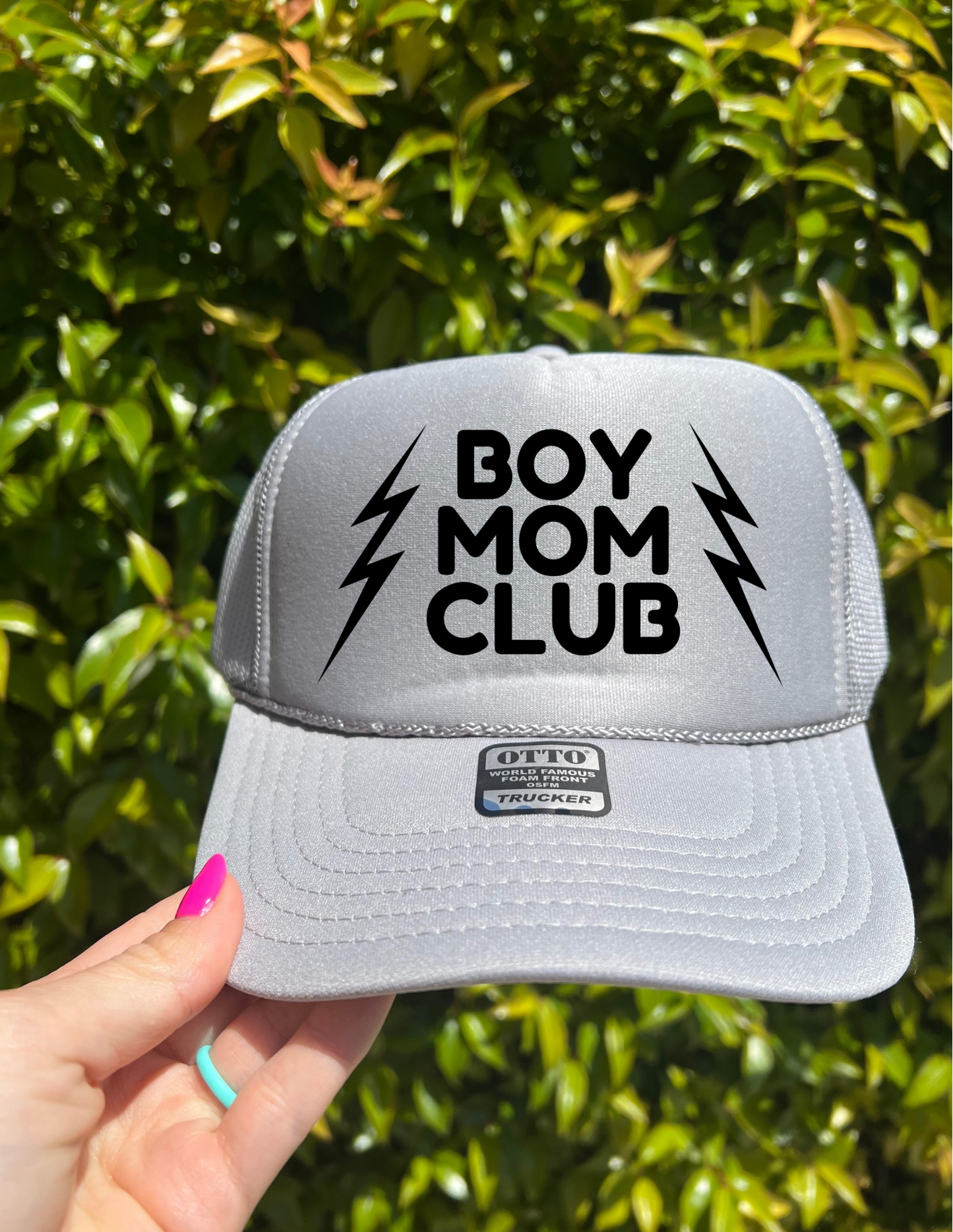 Boy Mom Club Trucker Hat