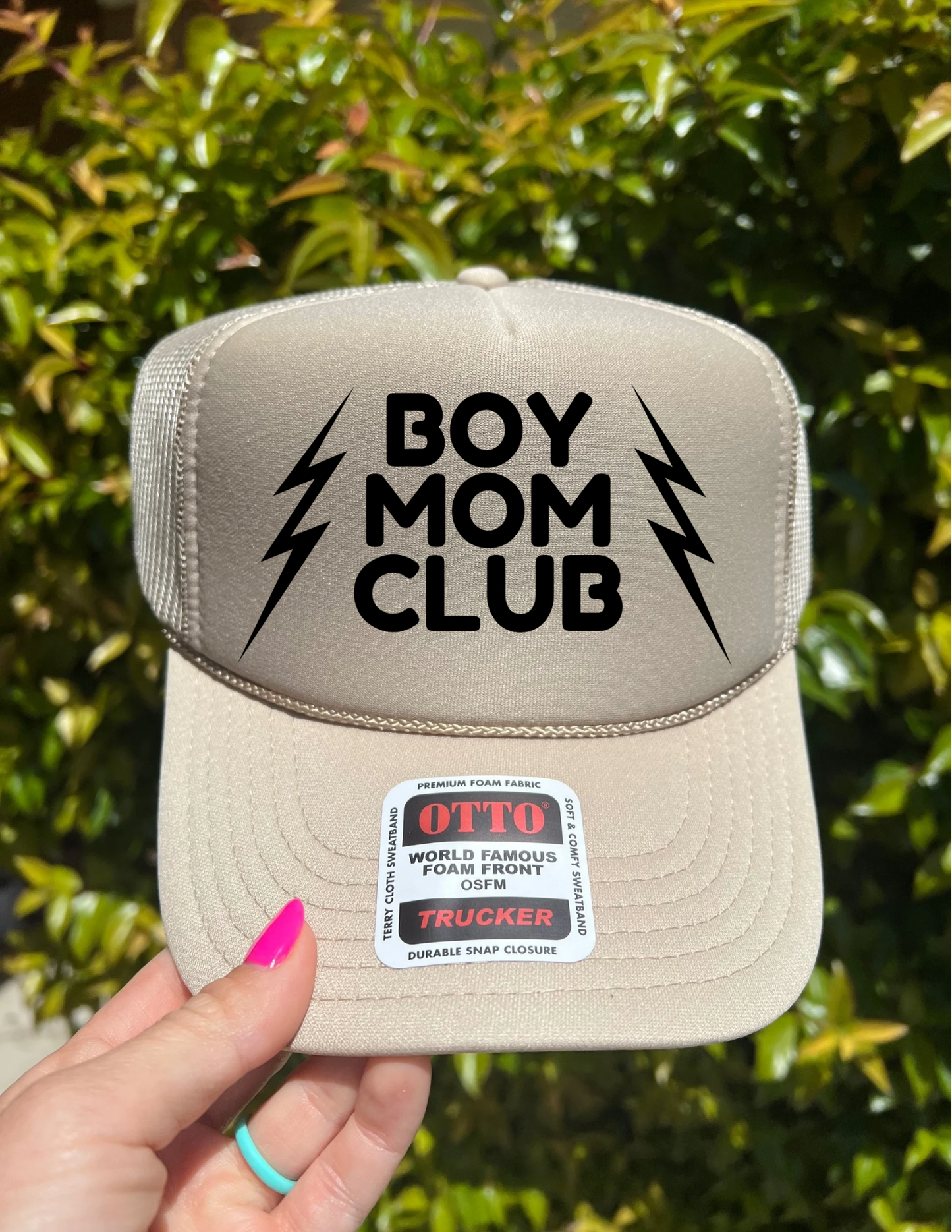 Boy Mom Club Trucker Hat