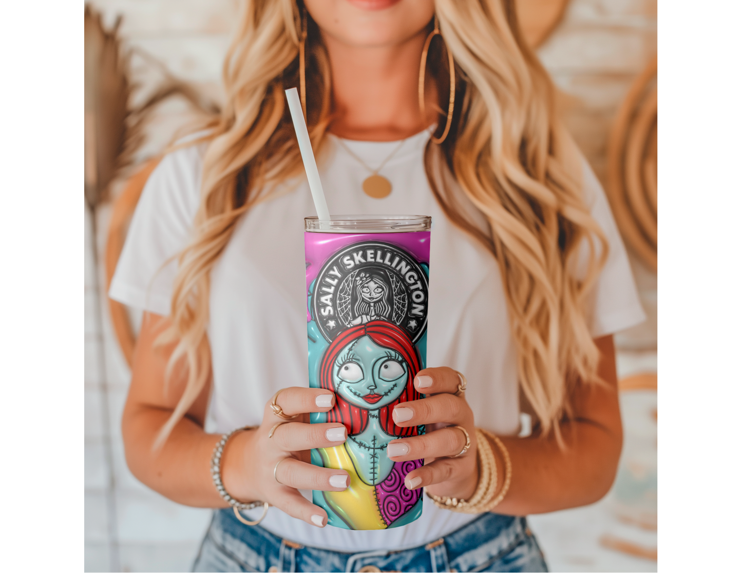 Sally Puff Stainless Steel Tumbler
