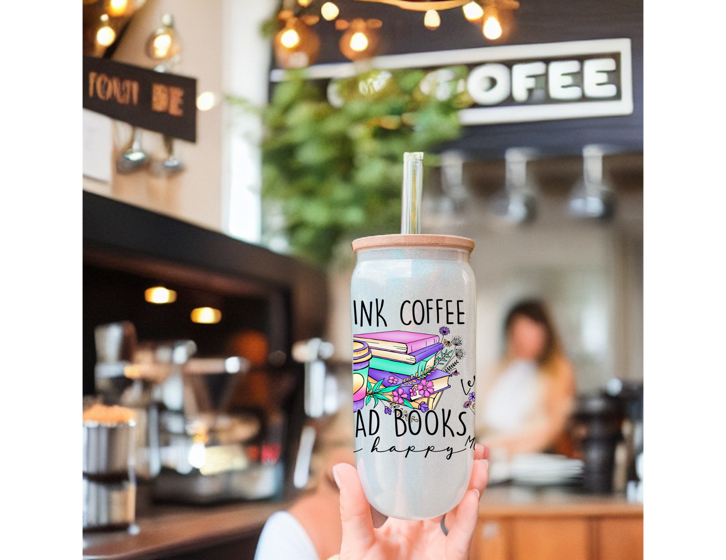 Drink Coffee Read Books Tumbler